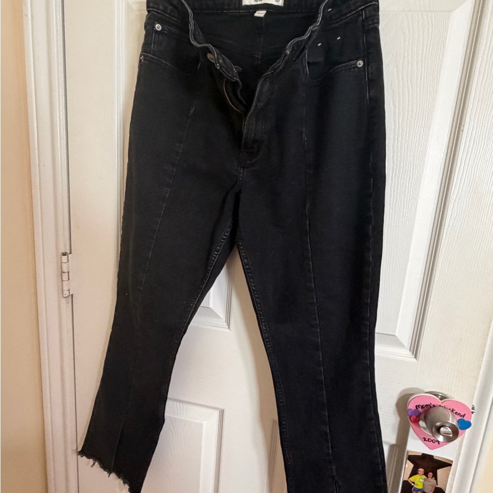 Abercrombie & Fitch Black Flare Jeans